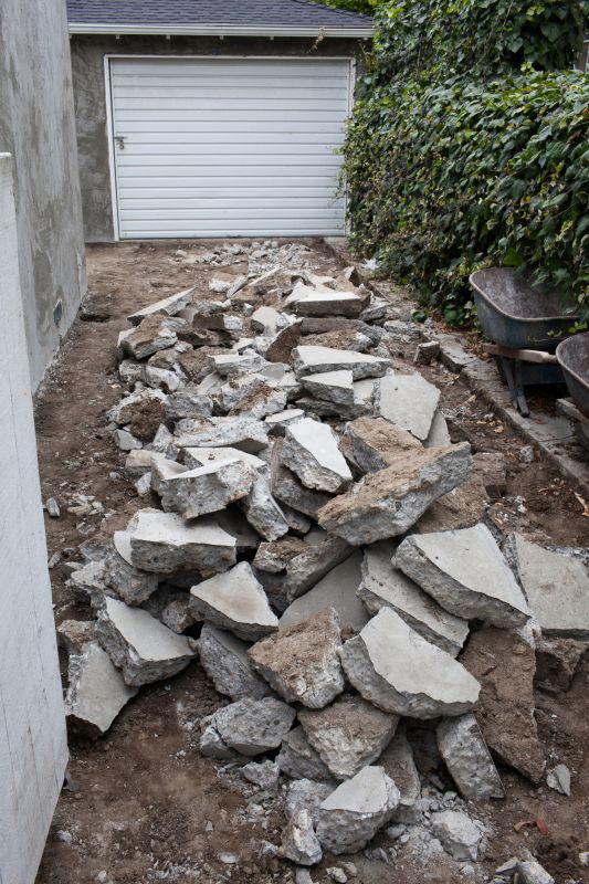 Concrete Wall Demolition in Bergen County, NJ