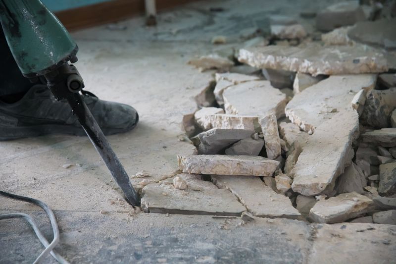 Stone Demolition in Bergen County, NJ